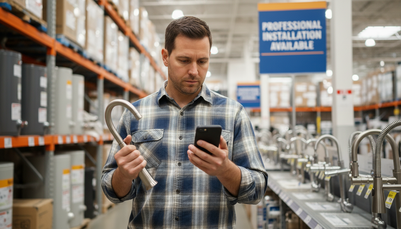 Why Plumbing Companies Lose Fixture Installation Jobs to Big Box Stores (And How to Win Them Back)