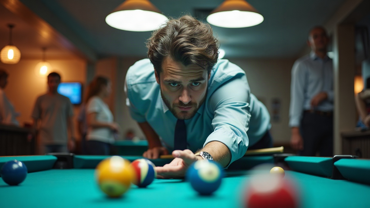 Split-screen comparison showing a pool company owner overwhelmed with calls vs. a confident owner with front office team handling callbacks