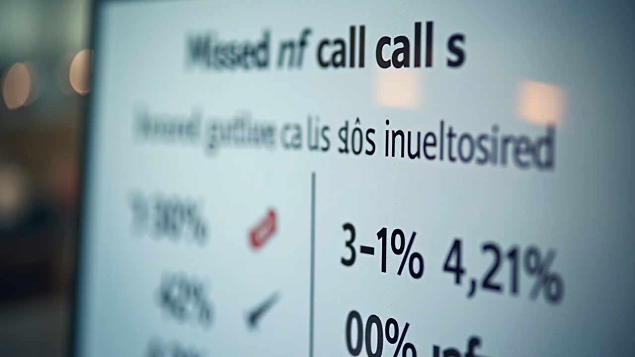 Before/after comparison chart showing missed calls vs. answered calls, with revenue impact