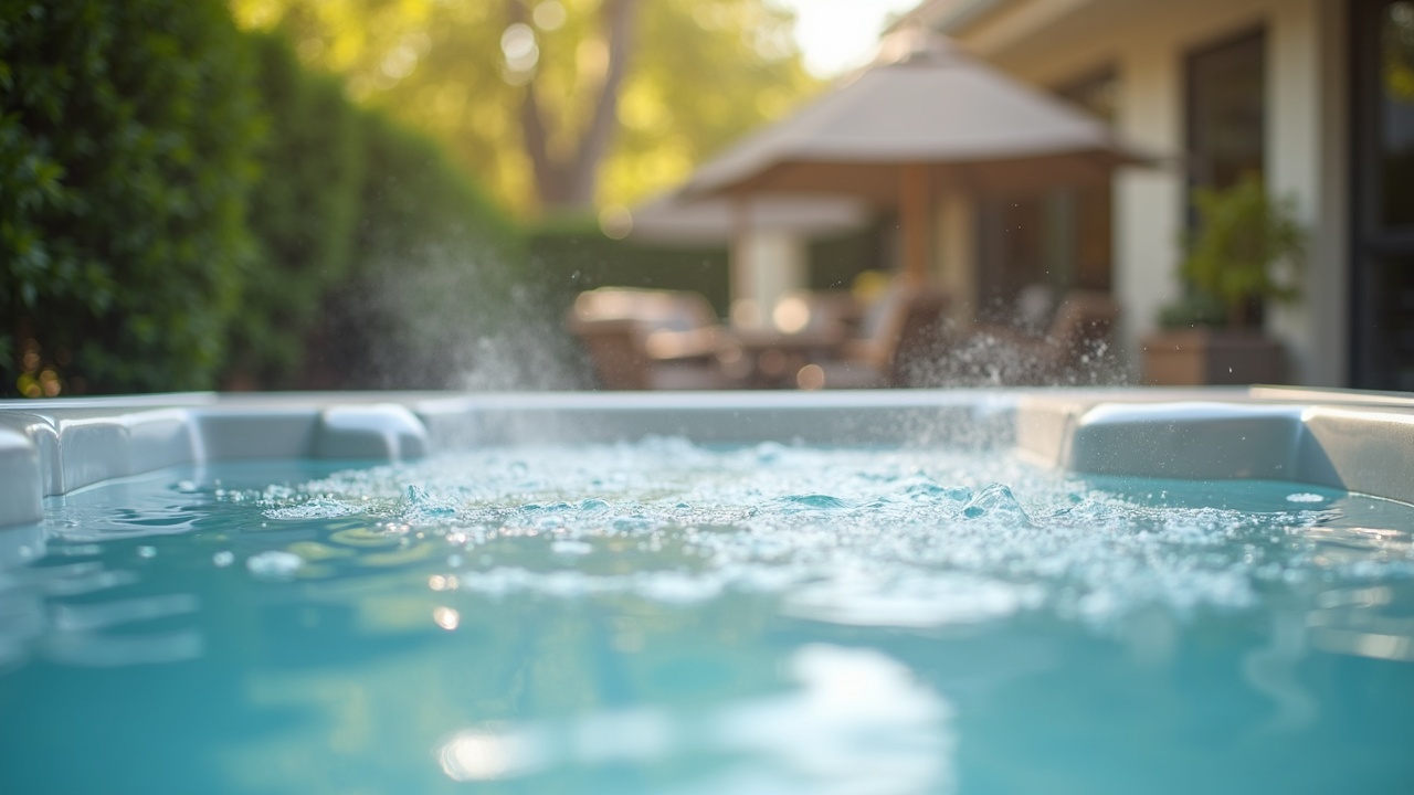 Before/after comparison chart showing increased revenue from hot tub services, with missed leads on the left and captured cross-sell revenue on the right