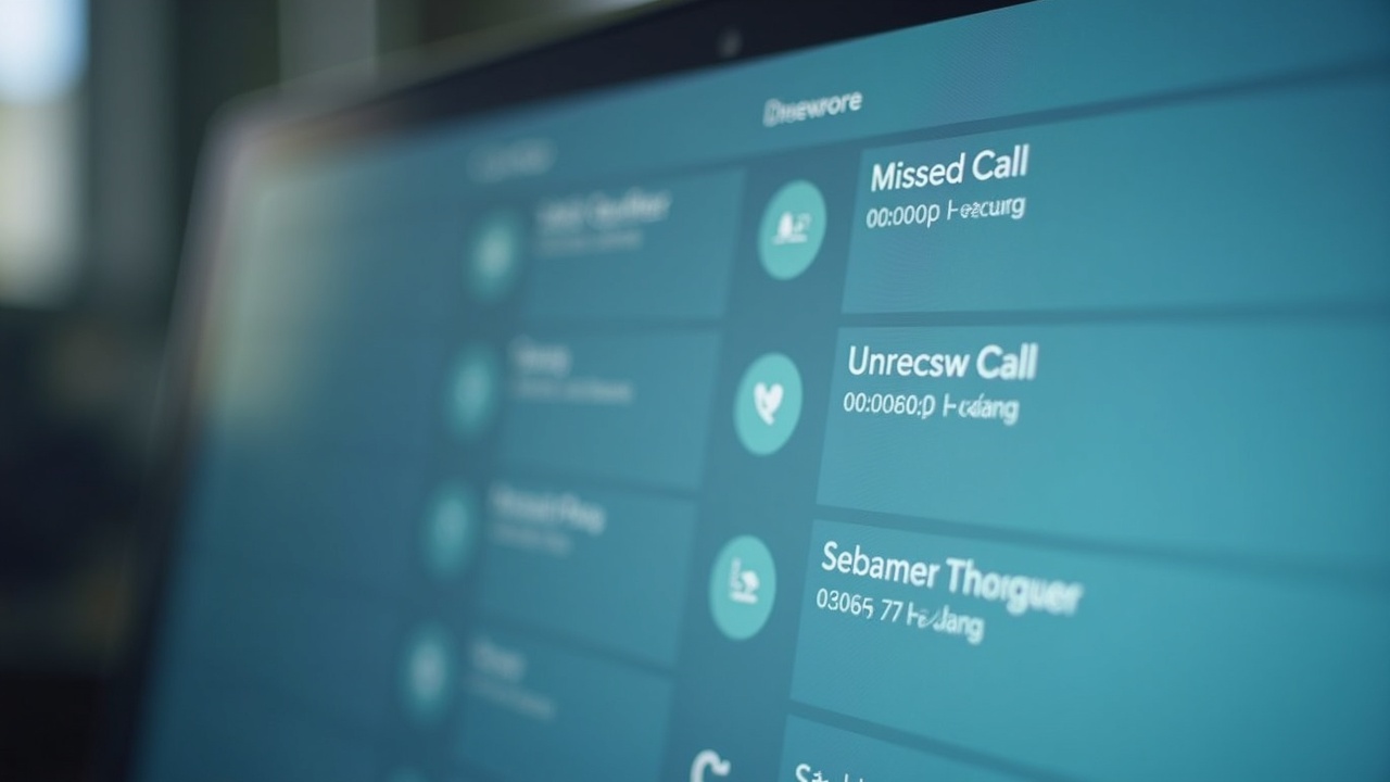 Image of a dashboard or calendar showing multiple missed call notifications and unresponded lead inquiries stacking up during business hours