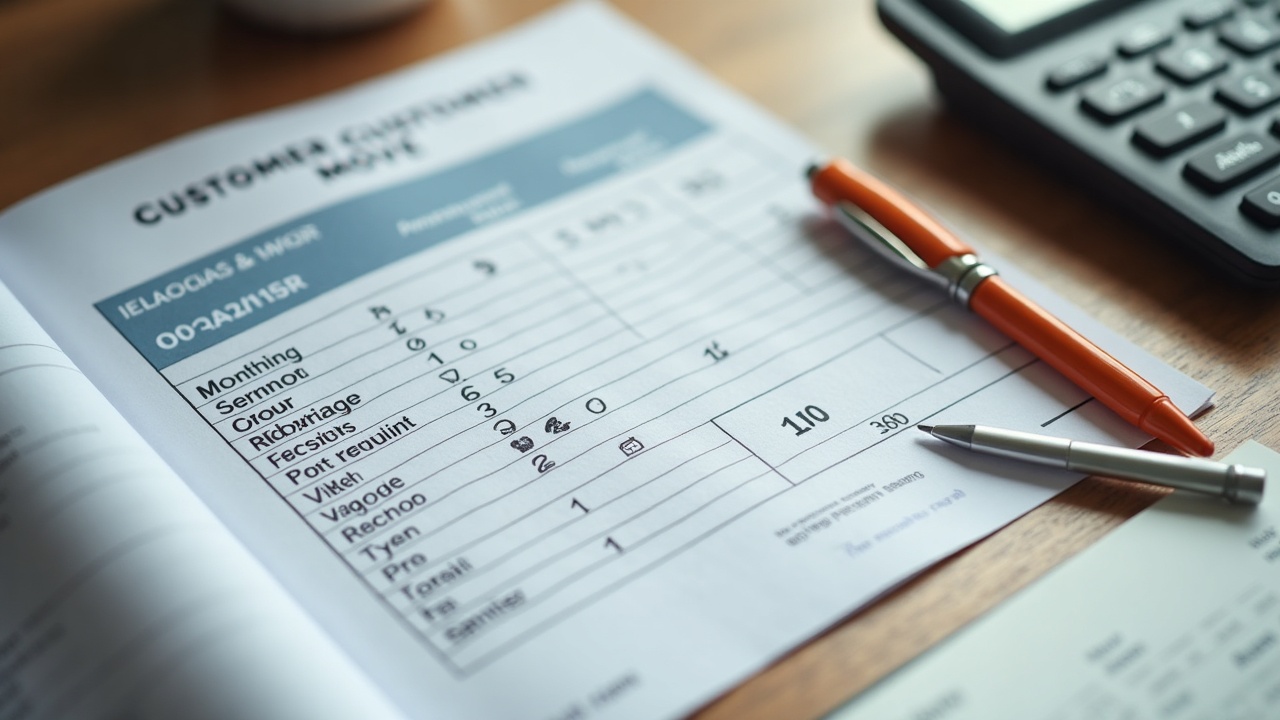 Calculator or spreadsheet showing the cascading revenue loss from a single customer move, with line items for monthly service, repairs, seasonal work, and the vacated property opportunity