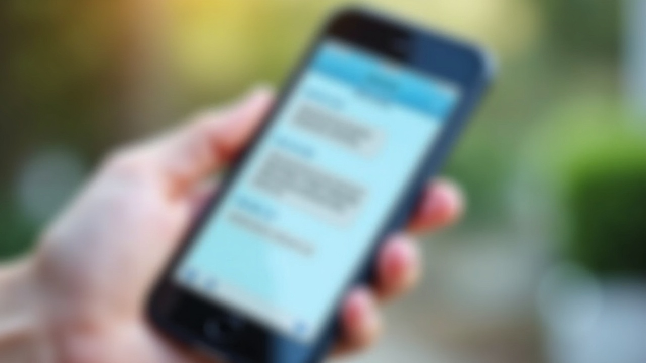 Close-up of a smartphone screen showing a text message exchange between a pool company and a homeowner, with the contractor's first message timestamped at 2 minutes after inquiry submission