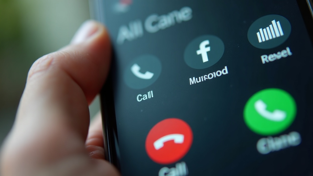 Close-up of phone displaying multiple missed calls and unanswered messages, illustrating communication breakdown