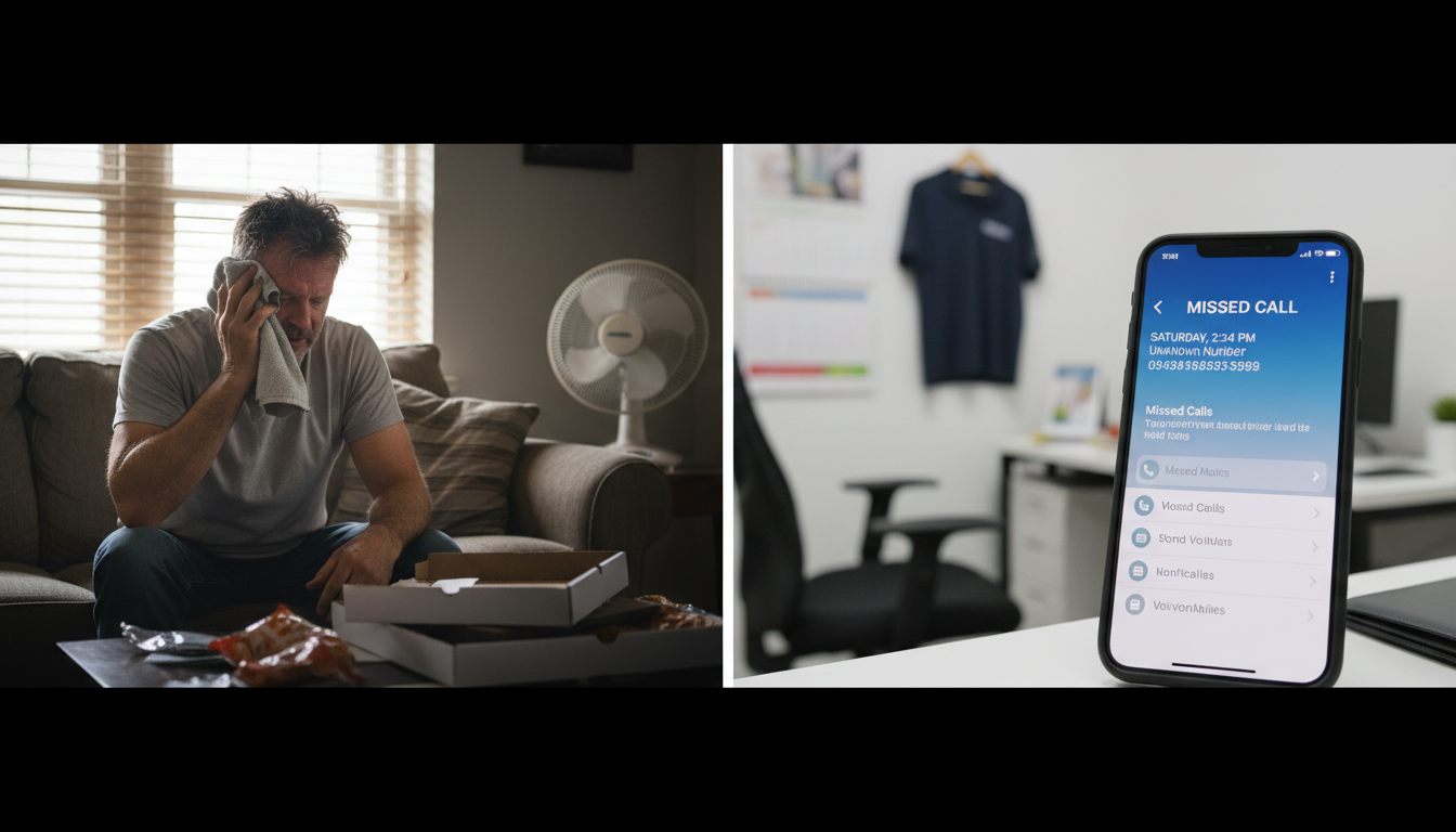 Why HVAC Companies Lose More Leads on Weekends (And How to Capture Saturday & Sunday Revenue)