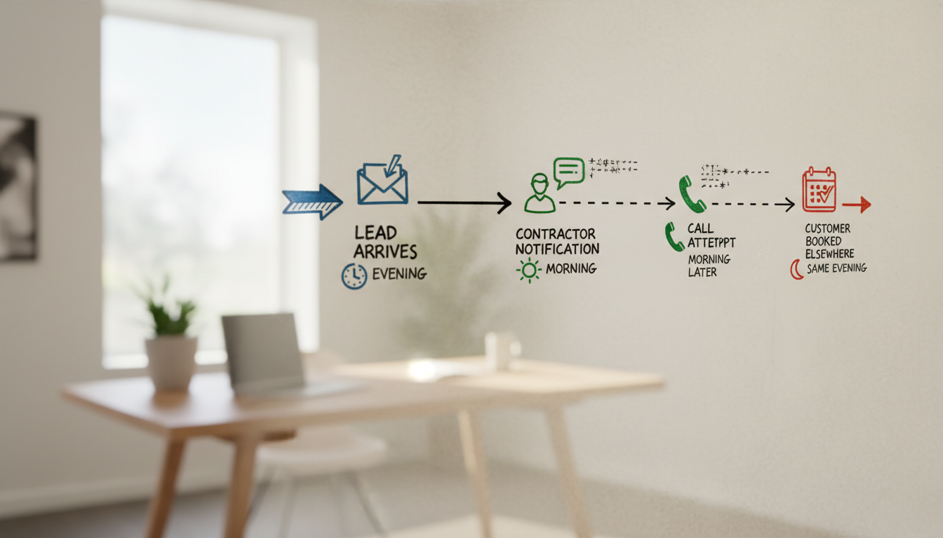 Calendar/timeline graphic showing 